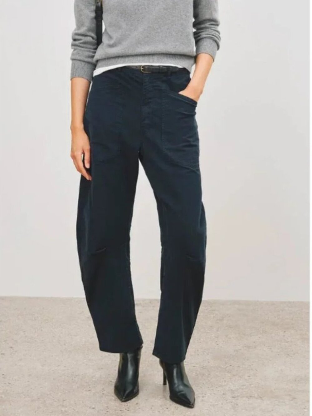 Nili Lotan Shon Pants Midnight Navy 2